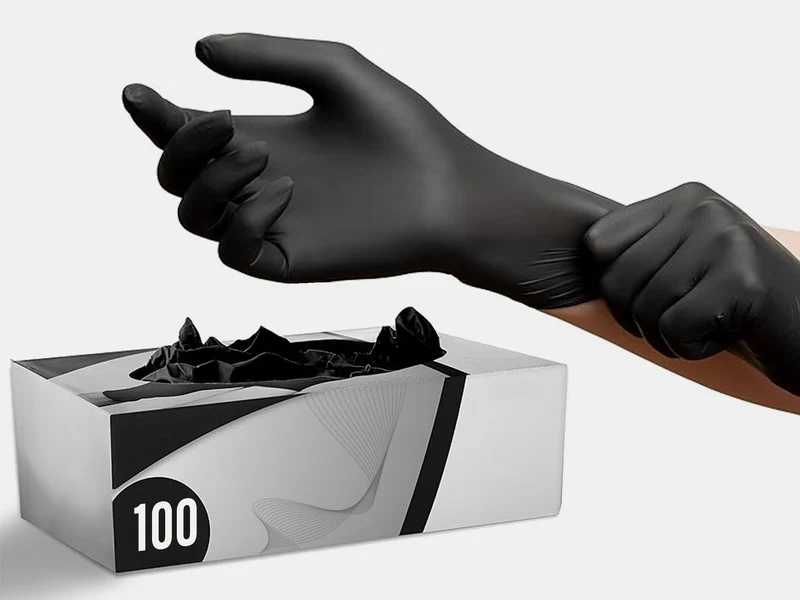 Guantes NITRILO Talle M